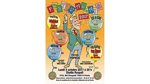 Festiv'Allais, l'Académie Alphonse Allais fait son festival : affiche