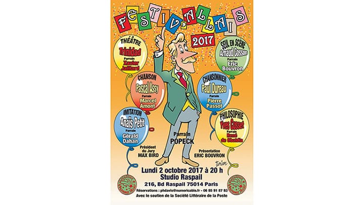 Festiv'Allais, l'Académie Alphonse Allais fait son festival : affiche